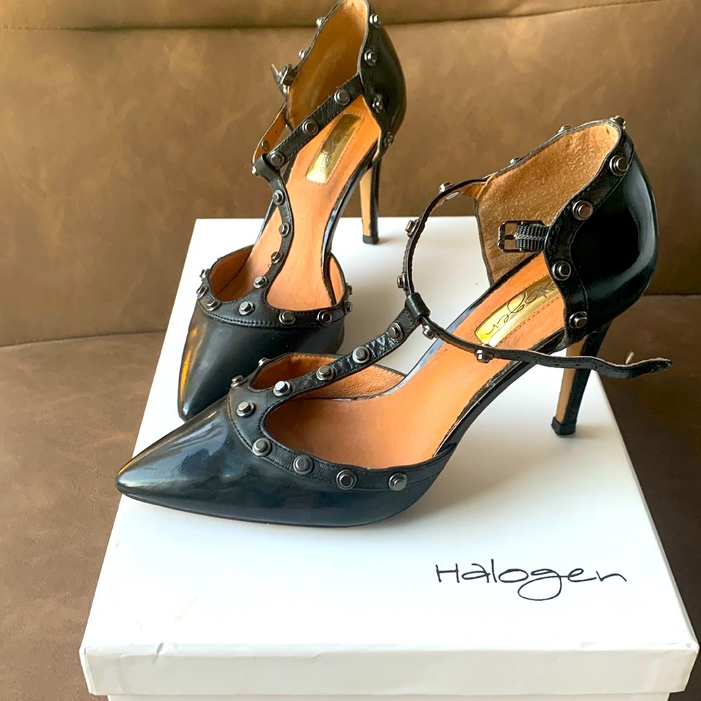 Black Halogen heels. Like new.
